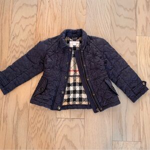 Burberry Toddler Quilted Jacket 2T